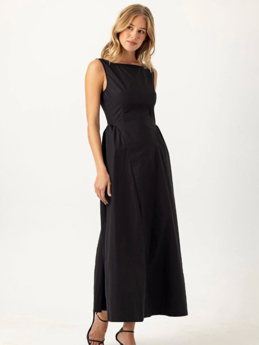 NWT Sundays Parke Dress - Black / XS